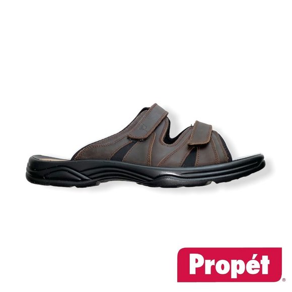 Propet Other - Propét Men's Vero Slides Sandals Brown 15 5E (XX) Wide